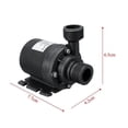 thumbnail image 4 of Pompe de Réservoir d'Aquarium 180W 800L/H Pompe à Eau Solaire Travail Continu Moteur Sans Balais 12V Économie d'Énergie avec Boîte de Rangement de Puissance, Haute Efficacité, 4 of 8