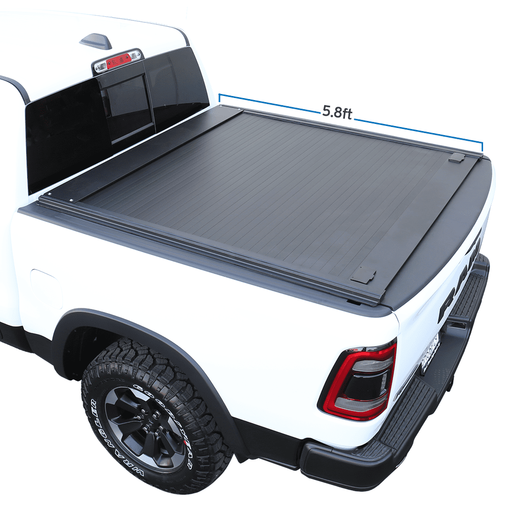 20192021 Chevy Silverado / GMC Sierra 1500 Fleetside 5.8' Bed Aluminum Waterproof Retractable