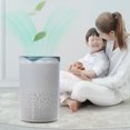 thumbnail image 4 of Purifier, UV Ultraviolet Air Purifier Health UV Cleaner Device 5-layer Filtration Desktop USB Air Cleaner for Home Office Car Wardrobe, 4 of 8