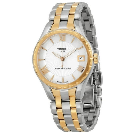 Dkny Mother Of Pearl Dial Watch - T-Lady Powermatic 80 Mother of Pearl Dial Two-tone Ladies Watch T0722072211801