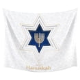 thumbnail image 1 of Tapiz Colgante De Pared De Poliéster, Decoración Del Hogar De Hanukkah, Tapiz Impreso Único Para El Hogar Para Dormitorio, Sala De Estar, Regalo De Fiesta Scienceny HA027037-02, 1 of 6