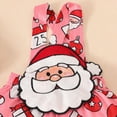 thumbnail image 6 of NOLDARES Newborn Baby Girl Outfits 3 Items Long Sleeve Frill Romper Pants Headband Set Fall Winter Clothes,Red,9-12 M, 6 of 9