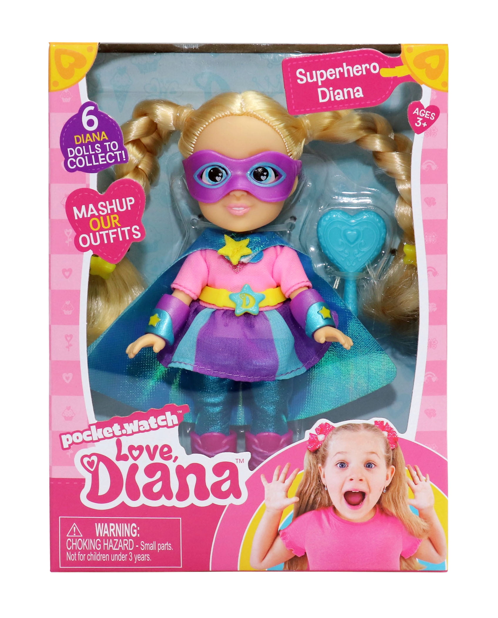 Love Diana Superhero Doll Walmart Com