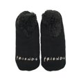 thumbnail image 1 of Friends Logo Black Juniors Slippers, 1 of 4