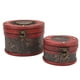 thumbnail image 5 of Cofre del tesoro de madera ANGGREK 2 uds vintage, 5 of 8