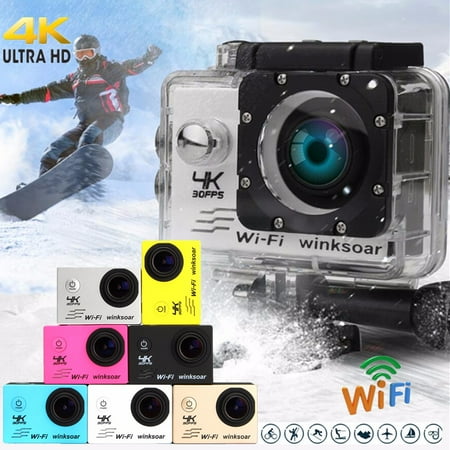 Camera Sport Winksoar SJ9000 Wifi 1080P 4K Ultra HD Sport Action Camera DVR Cam Camcorder Waterproof Christmas Gifts ()