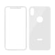 thumbnail image 1 of Para La la De Cristal Templado De La la De Exterior De La Parte Frontal Y Trasera Del X, Protector De Blanco Sunnimix Protectores de pantalla curvada película, 1 of 8