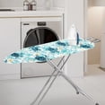 thumbnail image 2 of Kuiaobaty Sea Turtle Starfish Coral Pattern Ironing Board Cover Scorch Resistant Ironing Table Cover with Hook and Loop Fastener Strap and Elastic Edge Home & Kitchen Accessories, 2 of 5