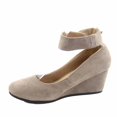 thumbnail image 2 of Women's Classic Causal Round Toe Low Wedge Platform Heel Shoe, 2 of 2
