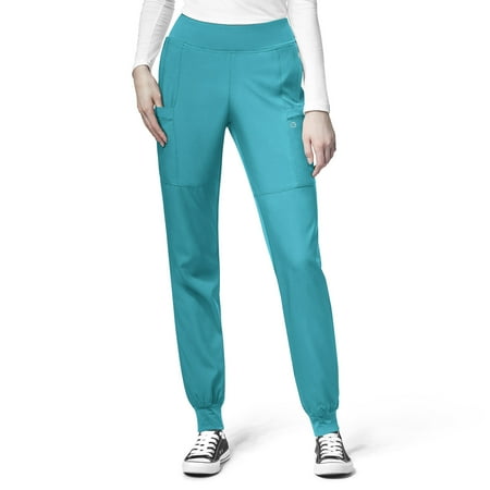 

WonderWink W123 5555-Women s Comfort Waist Cargo Jogger Scrub Pant