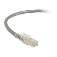 thumbnail image 2 of Black Box GigaTrue 3 - Patch cable - TAA Compliant - RJ-45 (M) to RJ-45 (M) - 1.5 m - foiled unshielded twisted pair (F/UTP) - CAT 6a - booted, riser - gray, 2 of 5