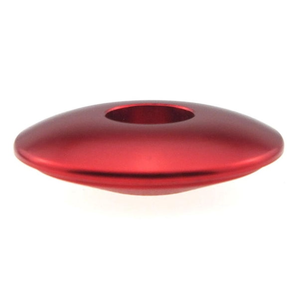 Bicicleta 2pcsMTB Road Bike Stem Top Cover 28.6mm Bicicleta Tenedor Tubo Auriculares Cap (Rojo) Ehuebsd Para Eestrenar
