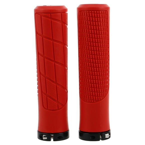 2pcs Ergonomic Bike Handlebar Grips Soft Non-Slip Rubber Handlebar Grip Bicycle Handlebar Grips Mountain Bike Grips Bicycle Accessories