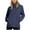 Navy, variant on Wensltd Women Sports Jacket Outdoor Windproof Zipper Hooded Jacket for Cycling Hiking