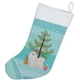 thumbnail image 2 of Carolines Treasures CK3469CS White Lhasa Apso Christmas Tree Christmas Stocking, 2 of 2