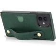 thumbnail image 6 of for iPhone 12 Mini Wallet Case for Women,Removable Adjustable Strap Crossbody Card Holders Cover Neck Strap Lanyard Purse Shoulder Strap w/Kickstand Purse Case for iPhone 12 Mini KB Green, 6 of 14