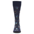 thumbnail image 5 of MeMoi Men's "Skier's Paradise" Rayon from Bamboo Blend Novelty Crew Sock - Mens - Male, 10-13, Light Blue, 5 of 6