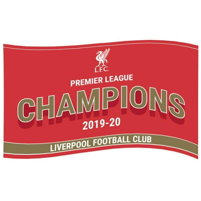 Liverpool FC Premier League Drapeau Champion de la