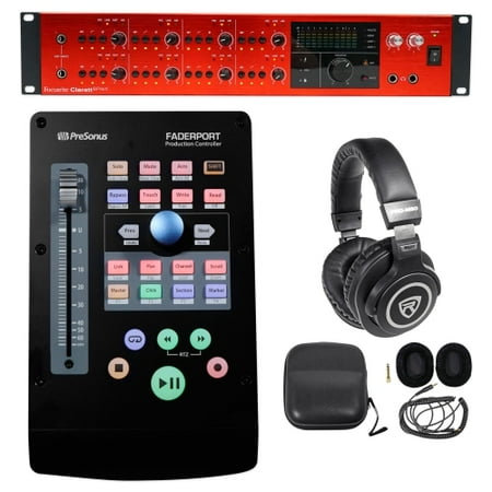 Focusrite CLARETT 8PREX Thunderbolt Audio Interface+Control Surface+Headphones