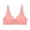 Watermelon Red, variant on VerPetridure Bras for Women No Underwire Women's Bra Soild Wirefree Underwear One-Piece Bra Everyday Back Buckle Underwear