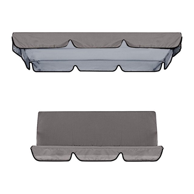 Columpio impermeable cubierta columpio dosel cubierta y silla de jardín protector solar al aire libre Wmkox8yii jkg1026