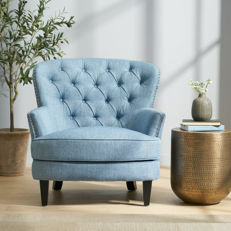 Tafton tufted club online chair