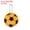 Gold, variant on Reflective Keychain Tags, Reflective Football Pendant Waterproof Safety Reflector for Backpack Handbag Purple