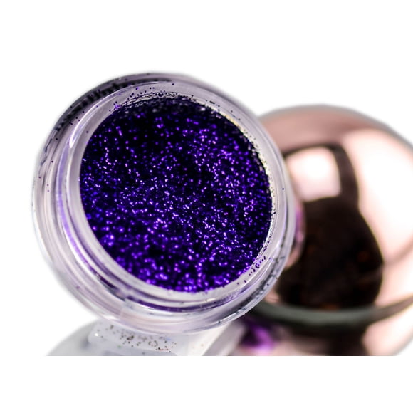 Lluvia púrpura cristalizada Glitter LA-Splash