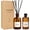 Lavender, variant on Reed Diffuser Set, 8.12 fl.oz Lavender Scented Oil Diffuser with Sticks, Up to 120 Days, Home Fragrance Reed Diffuser for Bathroom Office Shelf Decor & Room Fresheners, 2 Pack