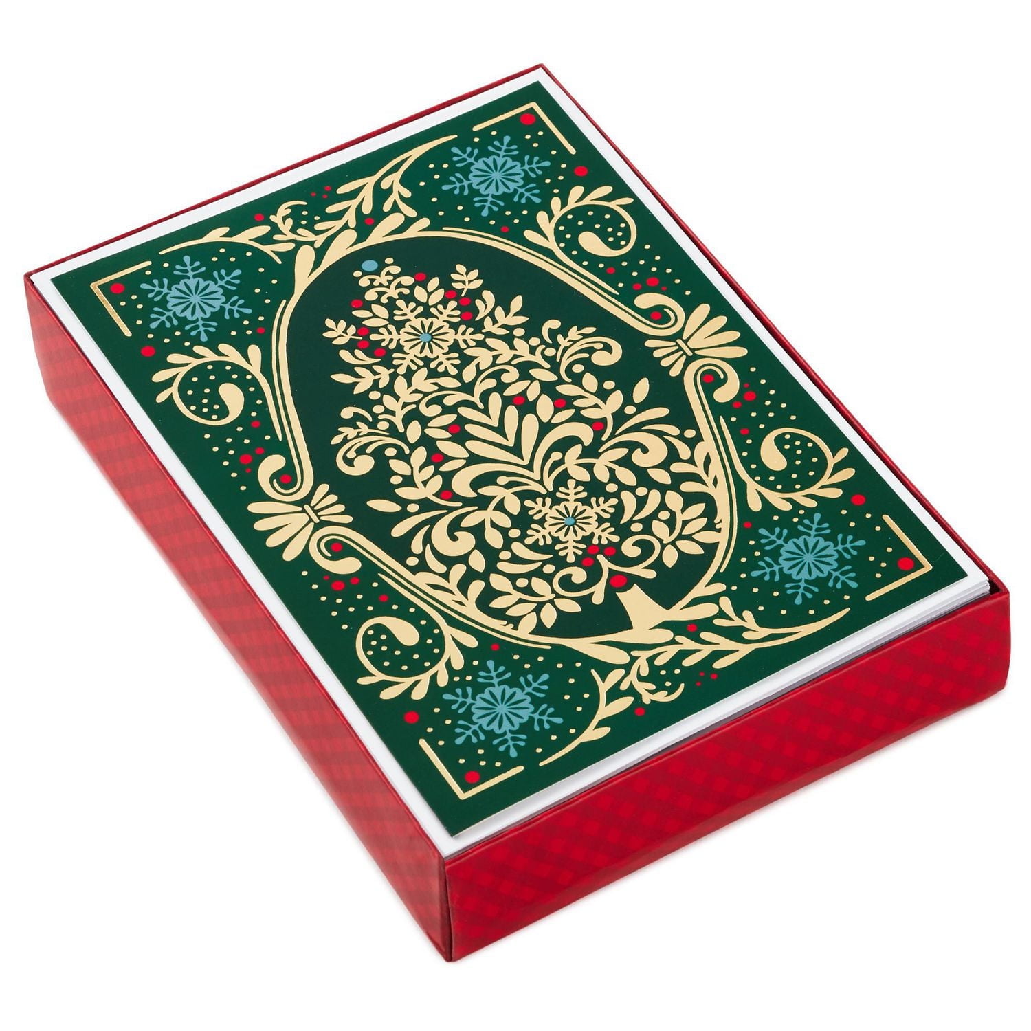 Image Arts Boxed Christmas Cards (Ornate Gold Tree), 18 ct.