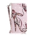 thumbnail image 1 of Case for LG K41S/K51S Cover Magnetic 3D Pattern Wallet Flip Case With Strap - High heel, 1 of 5