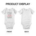 thumbnail image 3 of My Mom is Taken But My Aunt is Single and Hot Cute Baby Clothes Bodysuits Boy Girl Unisex, 3 of 5