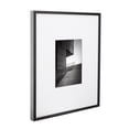 thumbnail image 2 of Better Homes & Gardens 11x14 Matted to 5x7 Metal Gallery Wall Picture Frame, Black, Non Glare, 2 of 9