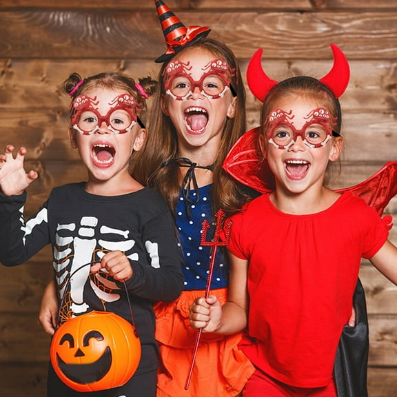 Floleo Halloween Glasses For Kids Adults Funny Halloween Party Favors Photo Booth Props Costume Accessories Halloween Party Decorations