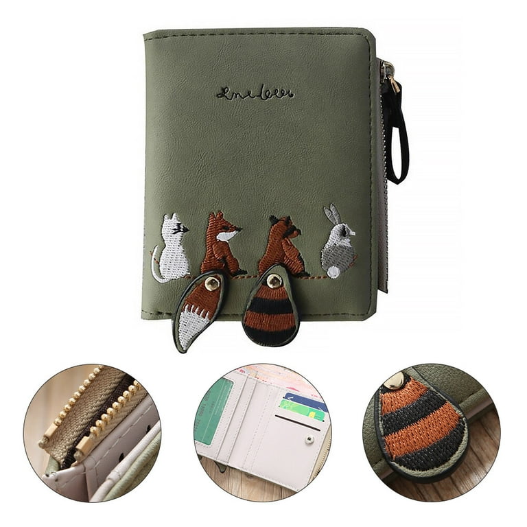 1Pc Fashion Wallet Multifunctional Storage Bag Multi-card Holder