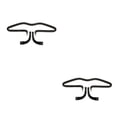 thumbnail image 1 of Perchas de coche Speravity Soporte de ropa Universal PVA Acero inoxidable 2piezas, 1 of 4