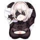 thumbnail image 2 of Game NieR:Automata 2B 3D, reposamuñecas y manos, alfombrilla de ratón, pecho de silicona de Anime, Oppai, alfombrilla de ratón suave para Gaming, oficina, trabajo, regalo qiuyongming unisex, 2 of 2