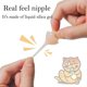 thumbnail image 2 of Bubble milk bowl Silicone Milk Bottle Nipples for Newborn Kittens, Dogs, Rabbits, Small Animals Dong, 2 of 4