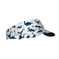 thumbnail image 2 of Xecao Cute Cartoon Dinosaurs for Adult Sun Cap offers versatile sun protection with adjustable Velcro for a secure fit., 2 of 8