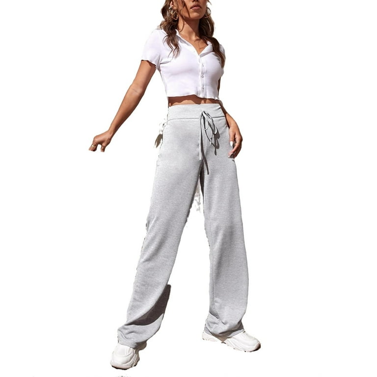 Plain Grey Women s Sweatpants Women s Walmart