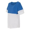 thumbnail image 2 of Boxercraft Short Sleeve Pom Pom Jersey M Royal/ White, 2 of 3