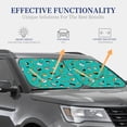 thumbnail image 4 of Balery 2 Piece Sushi Car Windshield Sun Shade|Foldable Front Windshield Shade for Car Front Window for Most Sedans SUV Truck-Large, 4 of 7