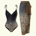 thumbnail image 1 of Womens One Piece Tankini Swimsuit with Maxi Wrap Skirt Summer Floral Printed Two Piece Tummy Control Bathing Suit, 1 of 9
