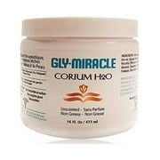 Gly Miracle CORIUM H2O Skin Humectant for SENSITIVE Skin, UNSCENTED Body Moisturizing Cream for Men, Women, Kids, Baby, Eczema Relief, Psoriasis Treatment, Normal to Dry Skin 16 oz Jar