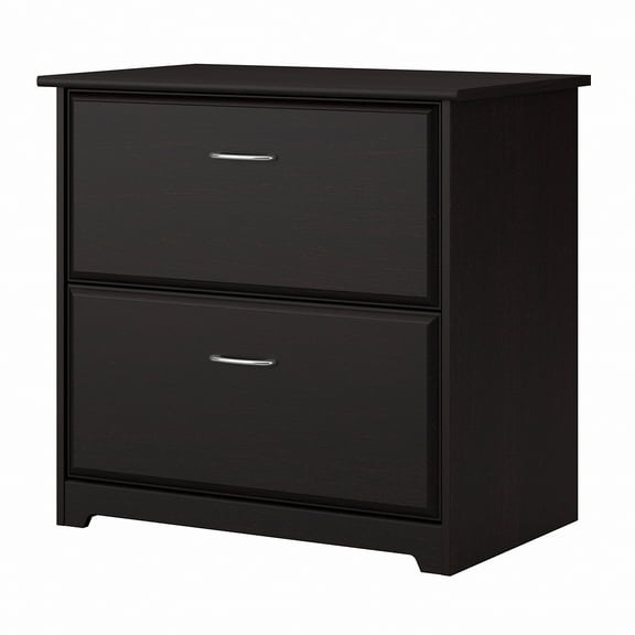Bush Furniture Cabot Lateral File Cabinet, 2 Drawer, Espresso Oak