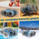 thumbnail image 5 of Vehículo de control remoto anfibio, autonomía superior a 50 metros, vehículo de control remoto de ruedas 360 °, regalo para niños de 6 a 18 años, juguete rojo interior y exterior para niños, 5 of 5