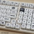 thumbnail image 5 of 131 Key Customizable Kitty and Puppy Keycaps - MOA Height, PBT Material, Suitable for 61/68/75/87/98/100 Keyboards, 5 of 5