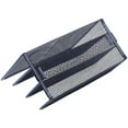 thumbnail image 5 of DIY Metal Mesh Letter Paper Tray File Rack Metal Mesh Magazine Rack Desk Sorter File Rack Shelf 3 Tier Storage Organizer, 5 of 8