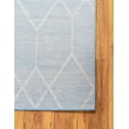 thumbnail image 5 of Unique Loom Matrix Trellis Collection Area Rug - Deco (2' 11" x 19' 8" Runner Blue/Ivory), 5 of 10