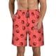 thumbnail image 1 of Balery Ladybugs On Red Polka Dot Traje de Baño Estilo Hawaiano para Hombre, Shorts de Secado Rápido con Bolsillos-Large, 1 of 6